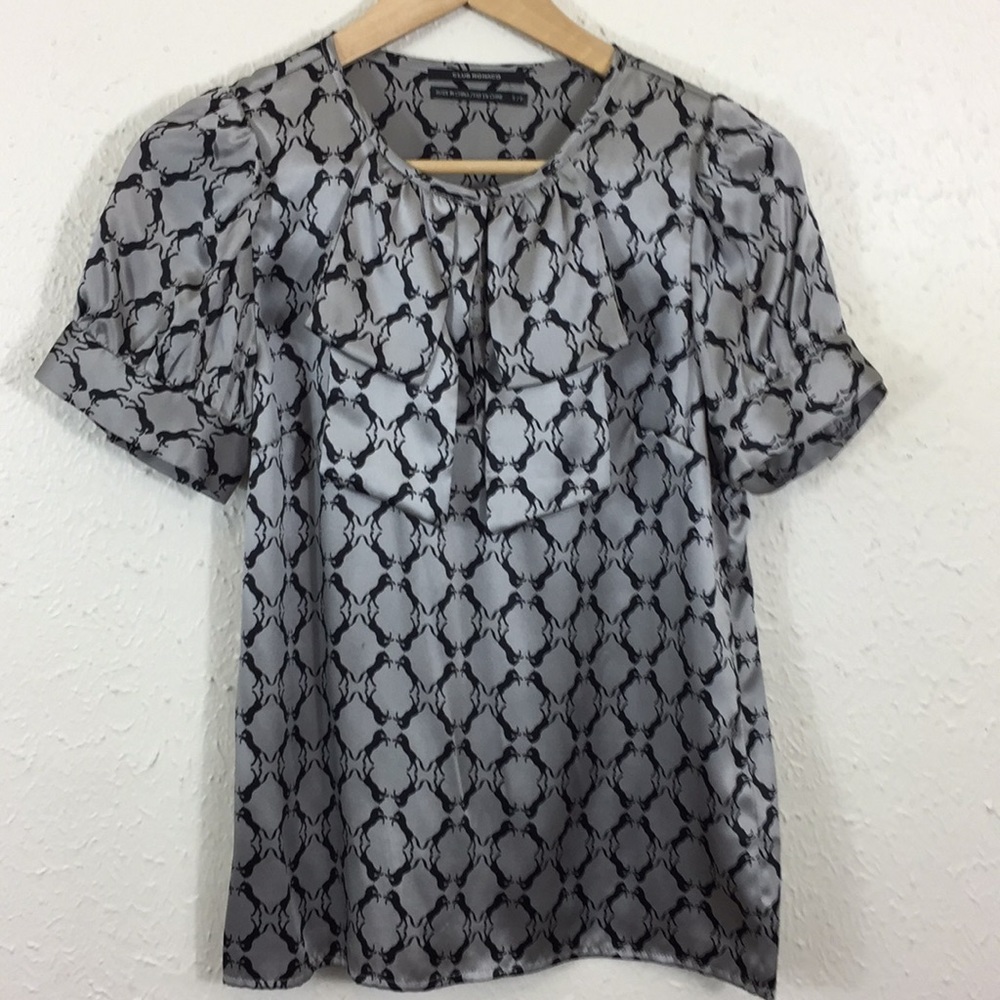 Club Monaco equestrian top